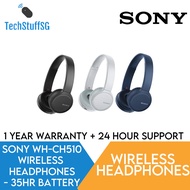 Sony WH-CH510 Wireless Bluetooth Headphones with Microphone and 35 Hour Battery Life