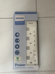 Philips 飛利浦 4位獨立開關 3米拖板 CHP3140WB