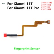 Home Power Button Fingerprint Sensor Flex Cable For Xiaomi Mi 11T / 11T Pro