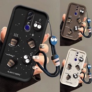 Casing oppo f11 case oppo f11 pro case coffee cup Anti-drop protective phone case