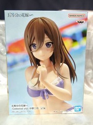 五等分的花嫁 中野三玖 泳衣 泳裝 水着 夏日 bandai namco Banpresto 眼鏡廠 日版figure 正版 長闊盒 日本模型景品手辦