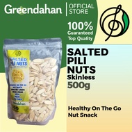 Greendahan Pili nuts (SKINLESS  SALTED in HIMALAYAN SALT) 500g - Keto Friendly/ Zero Net Carbs