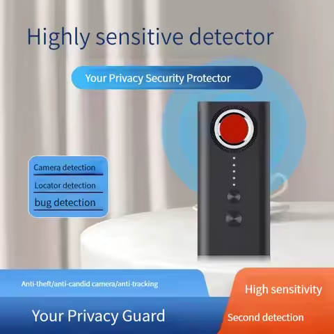 Camera Hidden Finder Anti Spy Bug Detector Mini Wireless Signal GSM GPS Device Privacy Blocker Radio