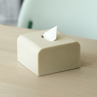 日本 ideaco 方形圓角磚磨砂餐巾紙盒 多色可選