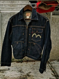 早年 evisu 日版 復刻 wrangler denim jacket