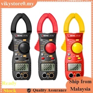 Digital Multimeter Backlit Display Volt Amp Ohm Meter Clamp Meter Live Wire Test