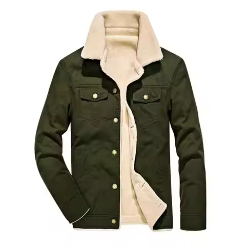 Winter Bomber Jacket Men Air Force Pilot MA1 Aviation Jacket Warm Male fur collar Army Green Jacket 