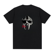 MF Doom Metal Mask Printed Cotton T-shirt Summer Fashion Street Loose Breathable Comfortable Top