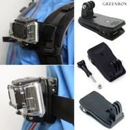 Greenbox Action Camera Holder Backpack Clip 360-degree Rotation Firm Grip Stable Support Versatile A