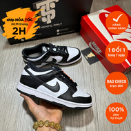 [CHÍNH HÃNG] Giày thể thao NIKE DUNK LOW RETRO WHITE BLACK PANDA DD1391 100 FULL BOX AUTH