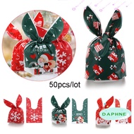 ◈DAPHNE Cute Candy Bag Gifts Biscuit Package Rabbit Cookie Bags Storage Pocket Bunny Ear Elk Party S