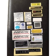 Sticker Kit detailing Honda NSR150 SP