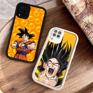 Black and White soft silicone Casing for Samsung Galaxy A53 A22 A12 5G Z-107 Dragon Ball Z