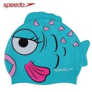 ~BB泳裝~ SPEEDO 兒童可愛鯊魚 小丑魚矽膠泳帽