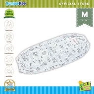 Bumble Bee Baby Bolster Case - M Size (Premium Cotton Jersey Knit)