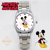 Jam Tangan Cewek Rantai Elegan Murah Karakter Mickey Mouse Terbaru MK01A