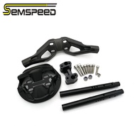 SEMSPEED For Haojue UHR150 UHR 150 Motorcycle CNC Handlebar Handle Bar Fork Clip Ons Mount Bracket