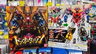 ⚠️‼️超靚價$429連初回特典‼️，不設留貨先到先得⚠️  BANDAI   《暴太郎戰隊》 DX Don鬼退神 合體機械人    【樹皮天堂 旺角好景店】  營業時間：星期一至日 16:00-21