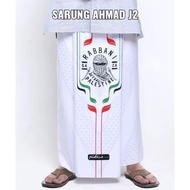 Rabbani Sarung Palestina Ahmad J2 Putih Motif Palestine Terbaru