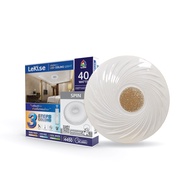 LeKise โคมไฟเพดาน LED 40W พร้อมรีโมท สำหรับตกแต่งห้องนอน แสงสว่างอบอุ่น