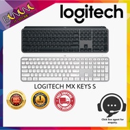 Logitech MX KEYS S Advanced Wireless lluminated Keyboard | MX Keys Mini Wireless Keyboard
