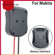 [crazyshopee] Battery Adapter 18V Battery Adapter Power Connector Dock Holder 14 Awg Wires