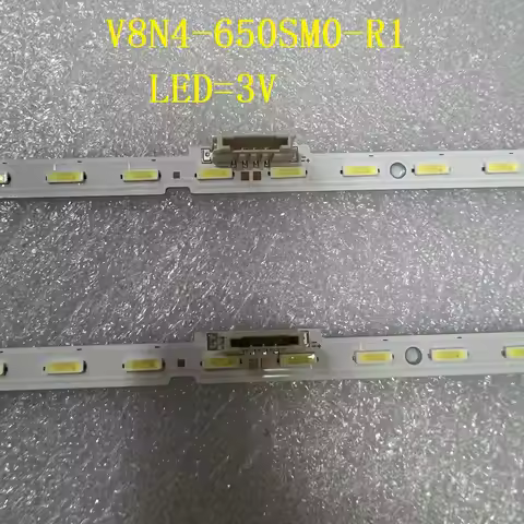 54LED(3V)LED Strip For Samsung UE65RU8000U UE65NU7400 UA65RU8000 UA65RU7470 UA65RU7400 UA65NU7500 UA