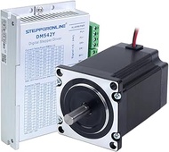 1 Axis CNC Kit 1.9Nm(269.06oz.in) 2.8A Nema 23 Stepper Motor & Driver 1.0-4.2A DC20V-50V DM542Y CNC 