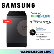 Samsung 8/11/13/15/19KG/21KG Fully Auto Digital Inverter Washing Machine WA80F13S5CFQ/WA80F15S5BFQ/W