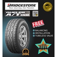 BRIDGESTONE DUELER A/T 001 255/70R15 NEW TYRE TIRE TAYAR BARU RIM 15 HILUX RANGER FREE INSTALLATION 