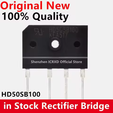 5pcs-10pcs New HD50SB100 50A 1000V GBJ5010 in Stock Rectifier Bridge