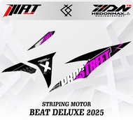 Striping Beat 2024 - Stiker Transparan Beat Deluxe/Street New 2024 Prostreet