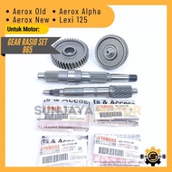 Gear Ratio Set Original Yamaha B65 Gear Ratio Aerox Old Lexi 125 Aerox New Aerox Alpha Gearbox Gear 