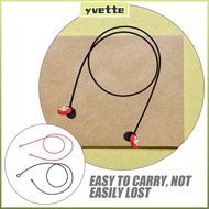YVE Earplug Lanyard, Double ring Silicone Earplugs Cord Silicone Loop,  Travel Safety Anti-lost Earp