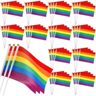 lgbtq Mini Flag Rainbow Pride Festival 100pcs