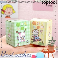 TOPTOOL Lucky Box Keyring, Keychain Box Cartoon Animal Keychain, Cute Funny  Box