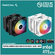DeepCool Gammaxx AG620 ARGB CPU Air Cooler - Black / White # R-AG620-BKANMN-G-2 / R-AG620-WHANMN-G-2