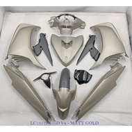 MSEKI # YAMAHA LC 135 V4 / LC135 (V4) /LC V4 COVER SET 4 SPEED ( TAK ADA CLUTCH TANGAN )