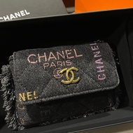 CHANEL塗鴉牛仔包