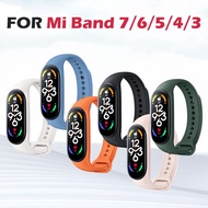Xiaomi Mi Band 7 Strap Mi Band 6 / 5 / 4 / 3 Strao Silicone Replacement wristband