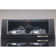Jingshang 1/43 Mercedes-Benz CLK DTM AMG Double Car Set Original Package Original Box Visual Test Go
