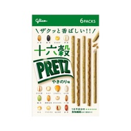 Ezaki Glico [16 grain pretz] (yakinori flavor) 60g (6 bags) 【Direct from Japan 100% Authentic】