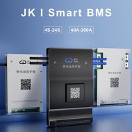 JKBMS 4S-24S Li-ion LiFePo4 8S 24V 16S 20S 1A 2A Active Balance 40A-200A BT RS485 JIKONG Smart BMS