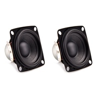 【Buy&ampNow】 2Pcs 52mm Full Range Speakers 4 Ohm 10W Flat Arc Double Magnetic Bluetooth Speaker
