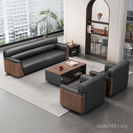 Sofa Office Sofa Sofa Office Business Office Three-Person Modern Reception Coffee Table Simple Guest
