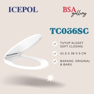TOTO SOFT CLOSE TOILET SEAT COVER ICEPOL TOILET SEAT COVER/