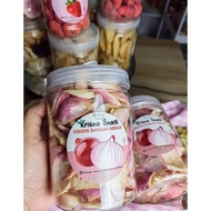 Kripik Bawang Merah Crispy Tidak di Goreng Snack Sehat 800ml HTS