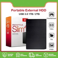SEAGATE Toshiba 2TB 1TB Hardisk Eksternal 2.5" Portable Hardisk USB 3.0 Hard Drives HDD Untuk PC/Lap