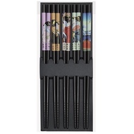 Đũa ăn cơm 1 set 5 đôi đũa tre ăn cơm Nhật Bản - Hàng nội địa Nhật - Đậu Đỏ Shop