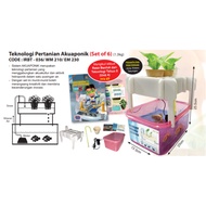 TEKNOLOGI PERTANIAN AKUAPONIK SET OF 6 IRBT - 036 TEACHING AIDS RBT